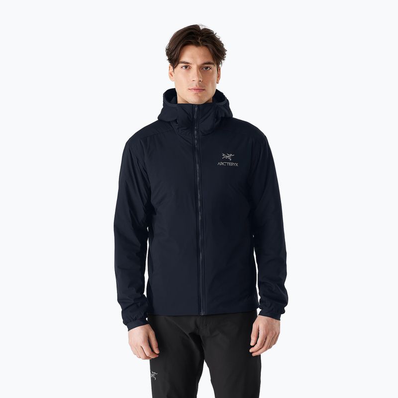 Pánská péřová bunda Arc'teryx Atom LT Hoody navy blue 24108