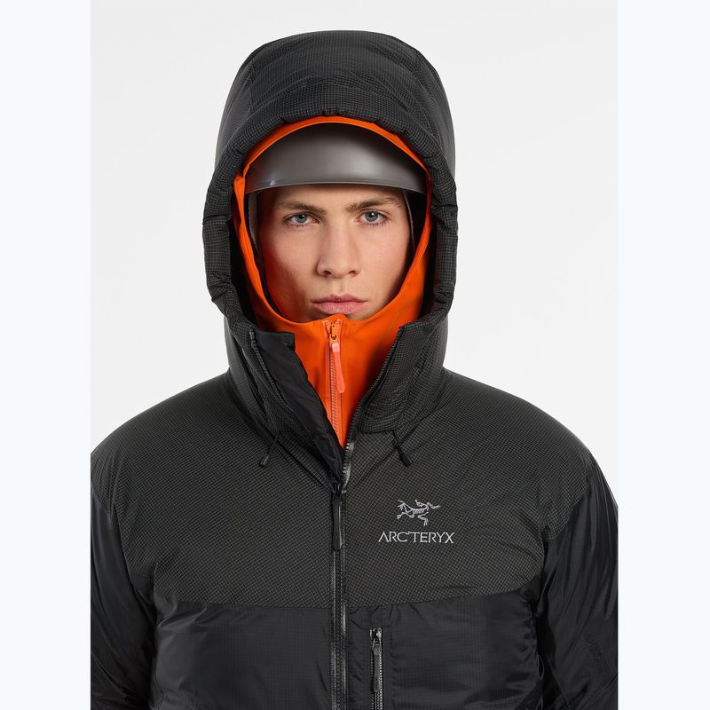 Pánská péřová bunda Arcteryx Alpha Parka black 5