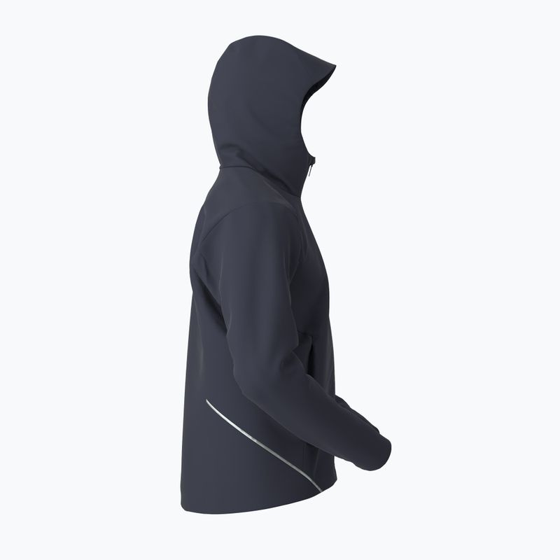 Pánská softshell bunda Arc'teryx Solano Hoody tmavě black sapphire 3