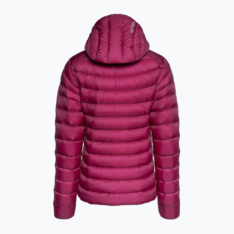 Arc'teryx dámská péřová bunda Cerium Hoody vínová 29625 2