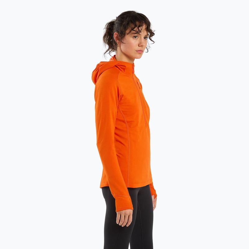 Arc'teryx dámská trekingová mikina Delta Half Zip Hoody orange 29606 4