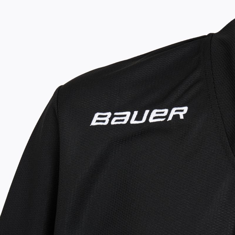 Dětský hokejový dres Longsleeve Bauer Flex Practice Jersey Jr black 3