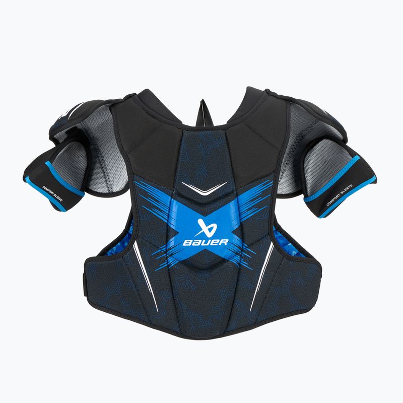 Hokejové ramenní chrániče Bauer X Shoulder Pad Int black/blue 2