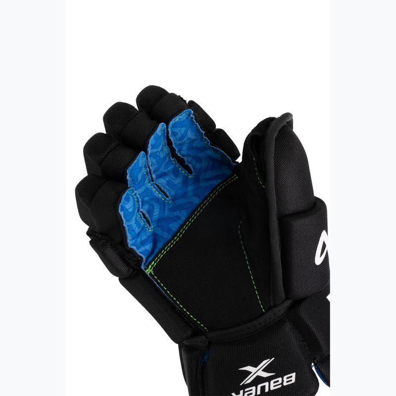 Dětské hokejové rukavice Bauer X Jr black 4