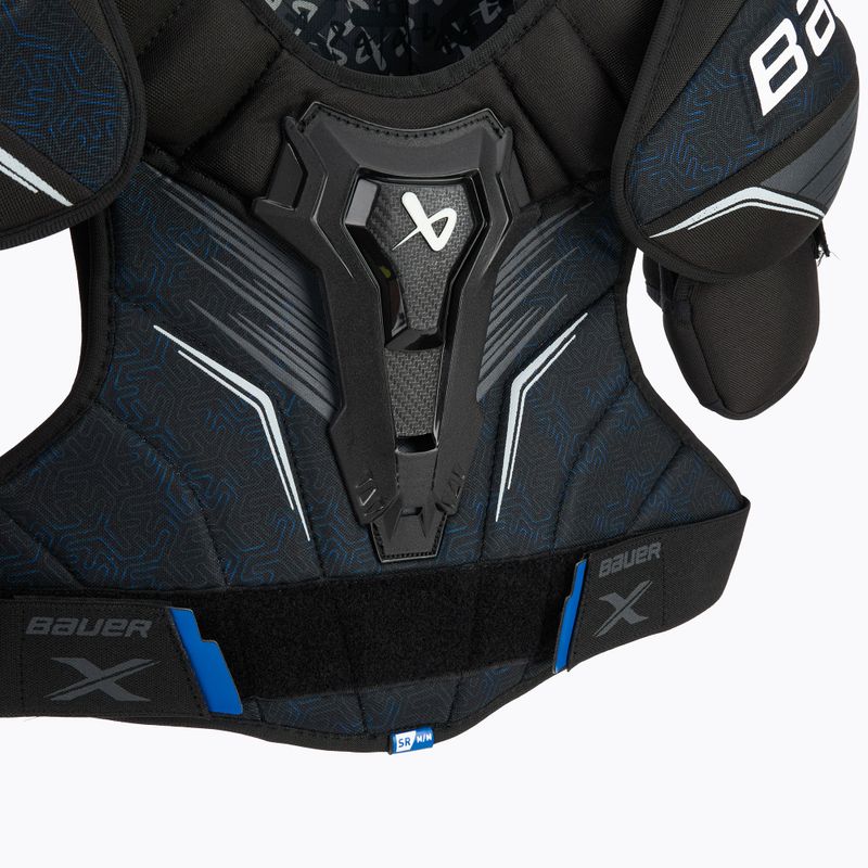 Hokejové ramenní chrániče Bauer X Shoulder Pad Sr black/blue 4