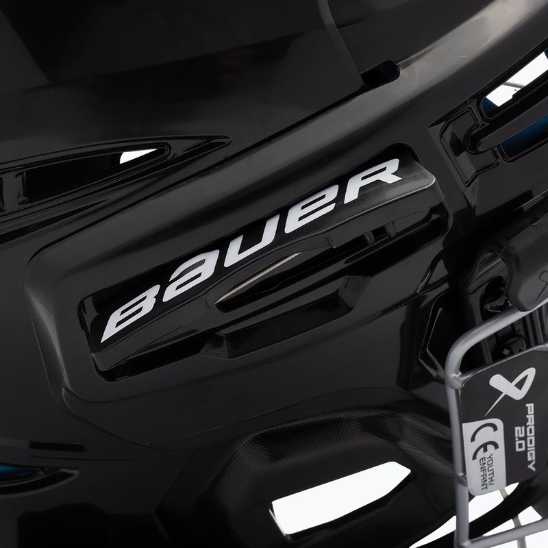 Dětská hokejová helma Bauer Prodigy 2.0-Helmet-Combo black 8