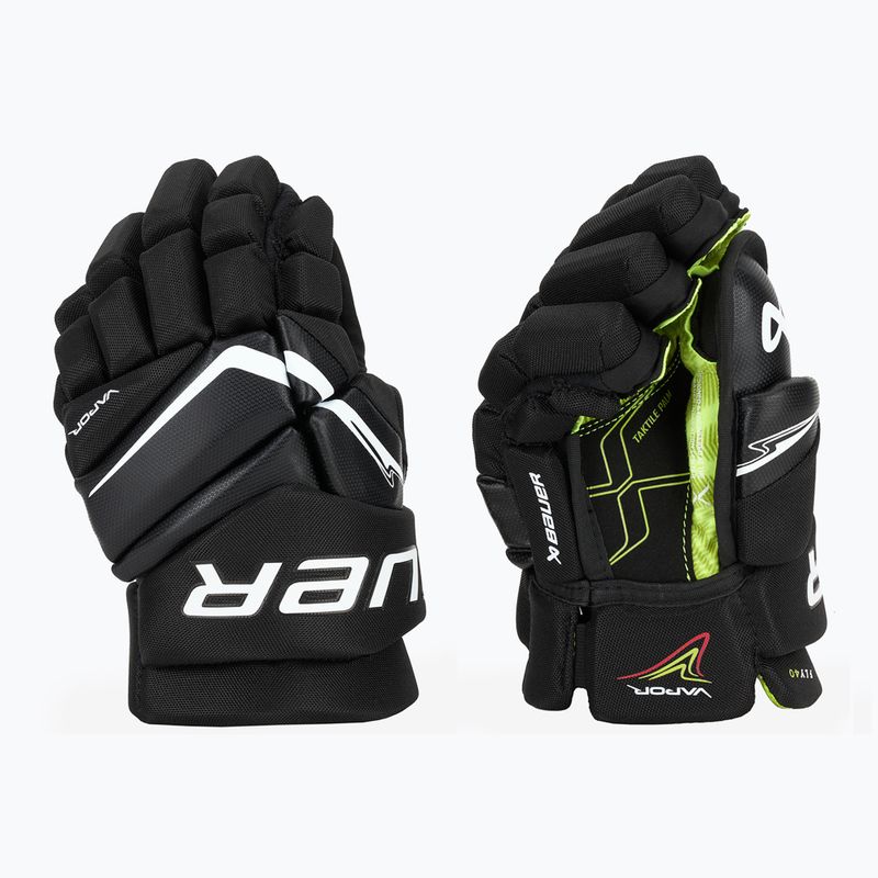 Dětské hokejové rukavice Bauer Vapor Fly40 Jr black/white