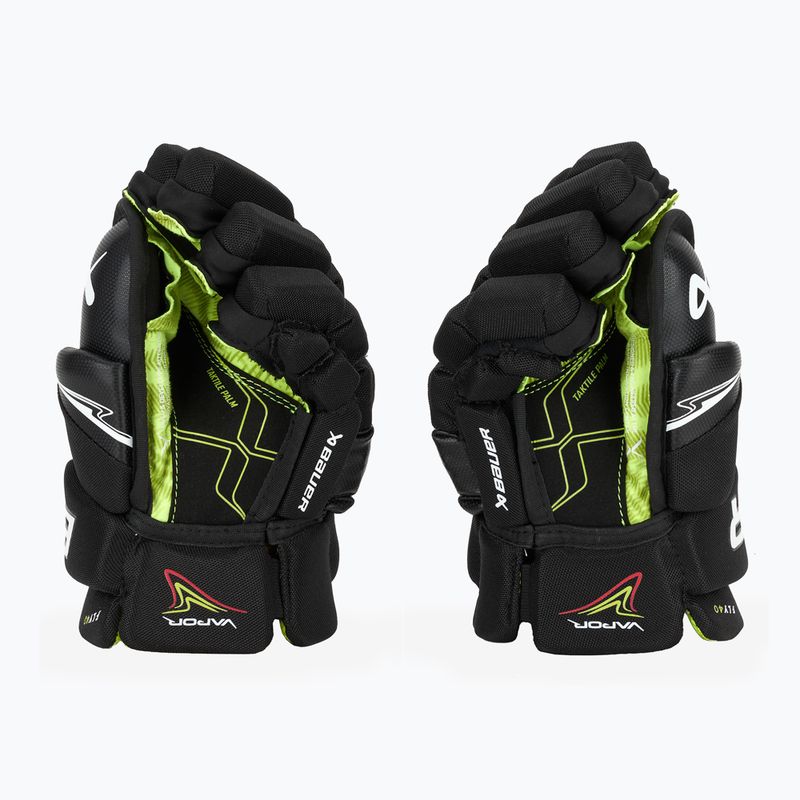 Dětské hokejové rukavice Bauer Vapor Fly40 Jr black/white 3