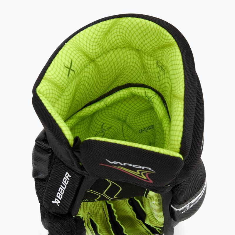 Dětské hokejové rukavice Bauer Vapor Fly40 Jr black/white 7