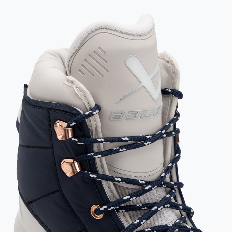 Dětské brusle Bauer Radiant Heated Jr white/black 5