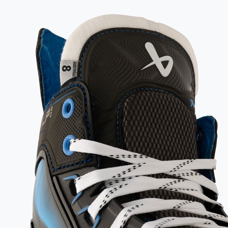 Hokejové brusle Bauer X-Lp 2.0 Skate-Int black/blue 4