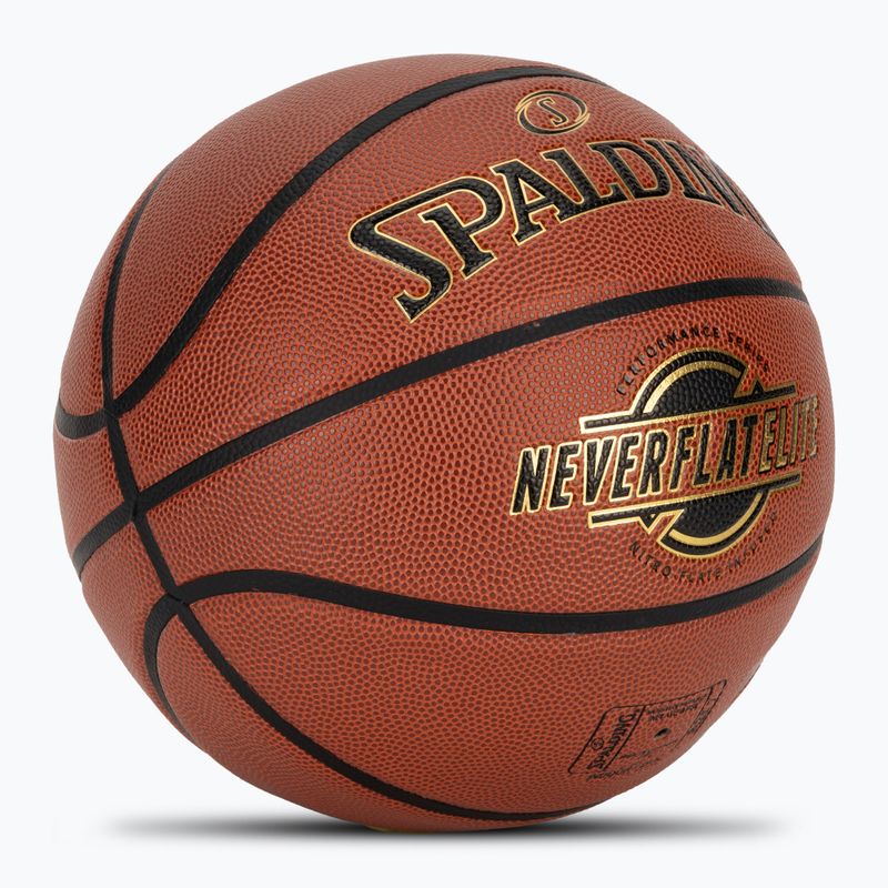 Basketbalový míč Spalding NeverFlat Elite 76573Z velikost 7 2