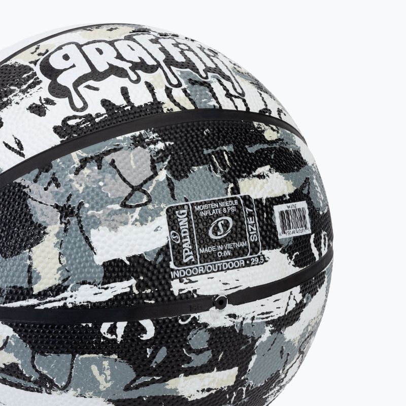 Basketbalový míč Spalding Graffiti white velikost 7 3