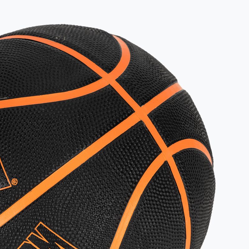 Basketbalový míč Spalding Phantom basketball black/orange velikost 6 3