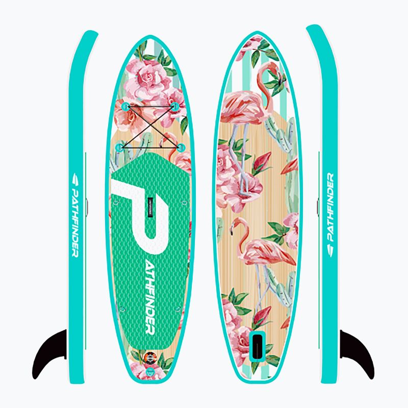 Prkno SUP Pathfinder Flamingo Green 10'2"