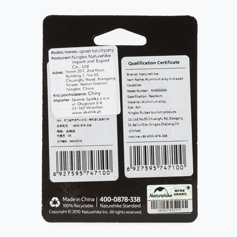 Karabina Naturehike Type S 4 pcs. 2