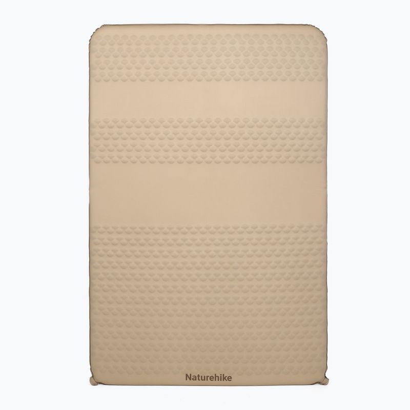 Samonafukovací podložka Naturehike Featherbone Double Regular Wide brown 2