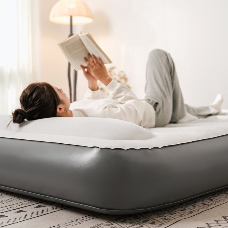 Nafukovací matrace Naturehike Chenjing with Pillow Triple grey 6