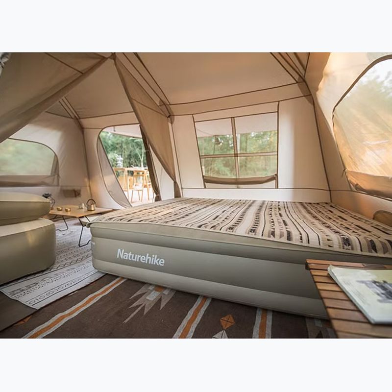 4lůžkový kempingový stan Naturehike Village 13 Ridge Ultimate Edition brown/ti black 7