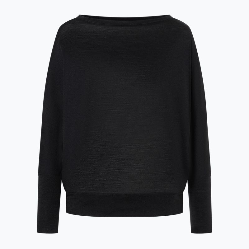 Dámské tričko Longsleeve super.natural Kula Top jet black 2