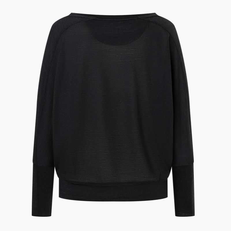 Dámské tričko Longsleeve super.natural Kula Top jet black 3