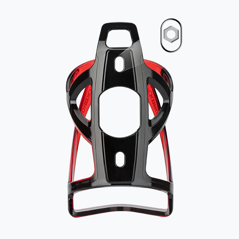 Košík na láhev Rockbros 31210007 Water Bottle Holder black/red 4
