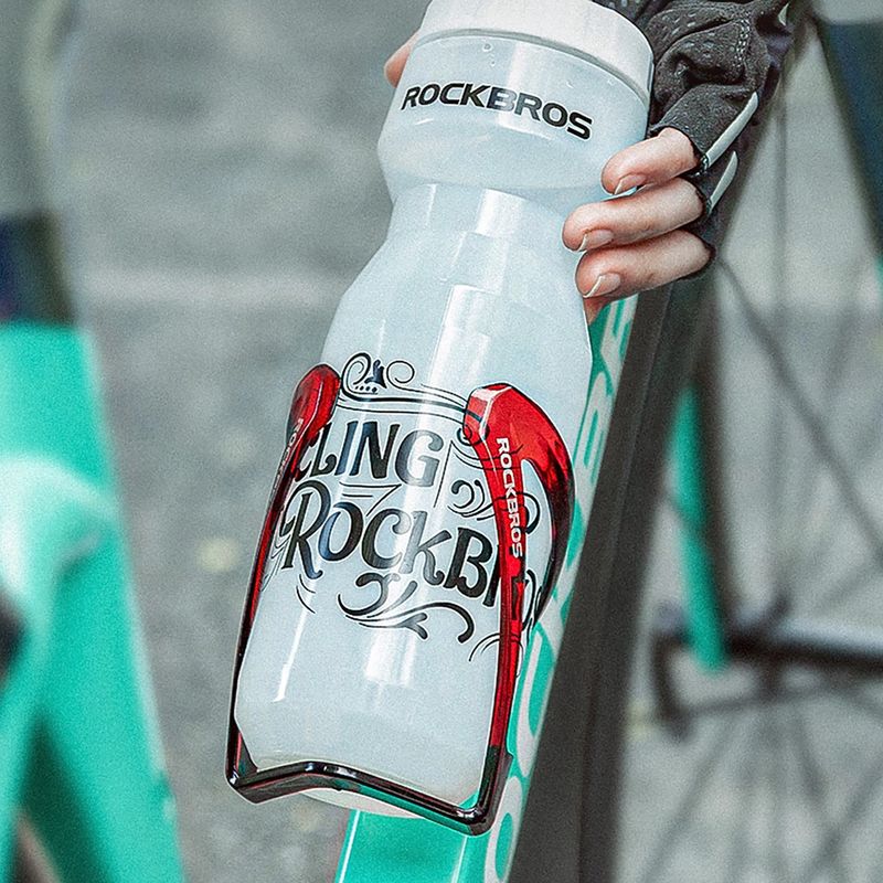 Košík na láhev Rockbros 31210007 Water Bottle Holder black/red 9