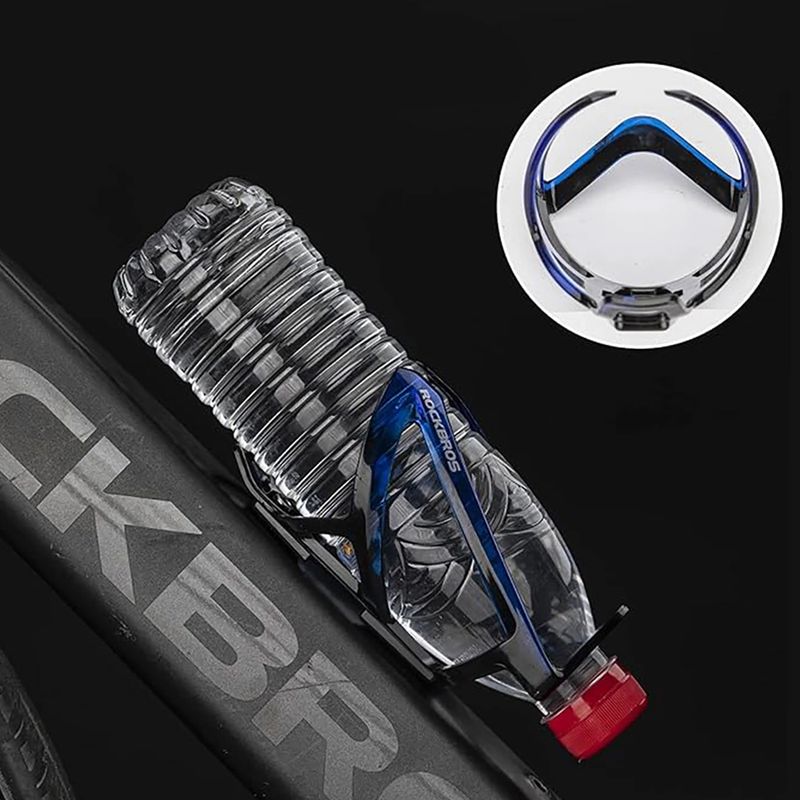 Košík na láhev Rockbros 31210007 Water Bottle Holder black/blue 5