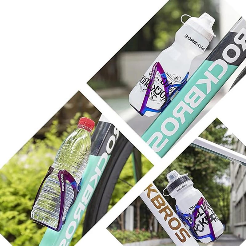 Košík na láhev Rockbros 31210007 Water Bottle Holder blue/purple 5