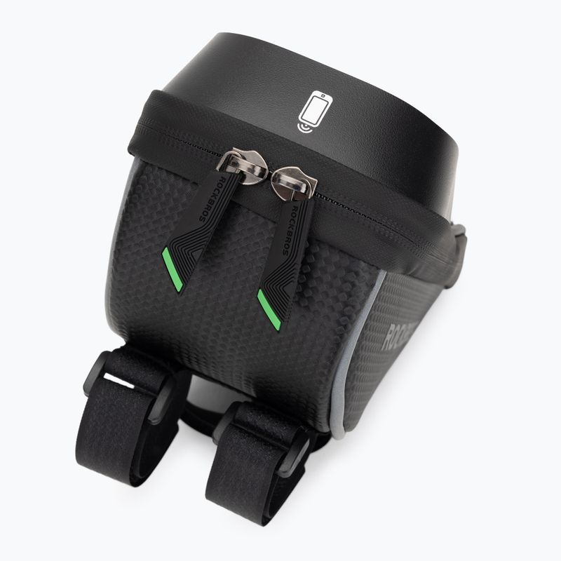Cyklistická brašna na rám Rockbros 010-4BK Bike Front Bag black 4