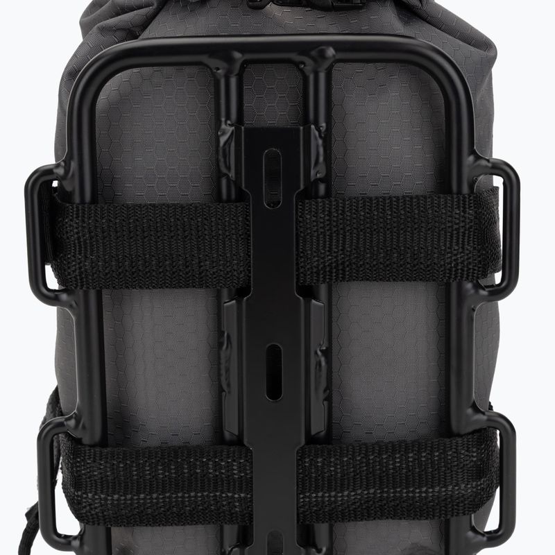 Taška a nosič na cyklistickou vidlici Rockbros Front Fork Rack+Fork Bag grey/black 6