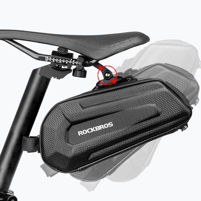 Taška pod sedlo na kolo Rockbros B69 Bike Saddle Bag black 4