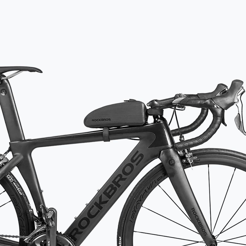 Cyklistická brašna na rám Rockbros AS-019-1 Bike Tube Bag L black 6