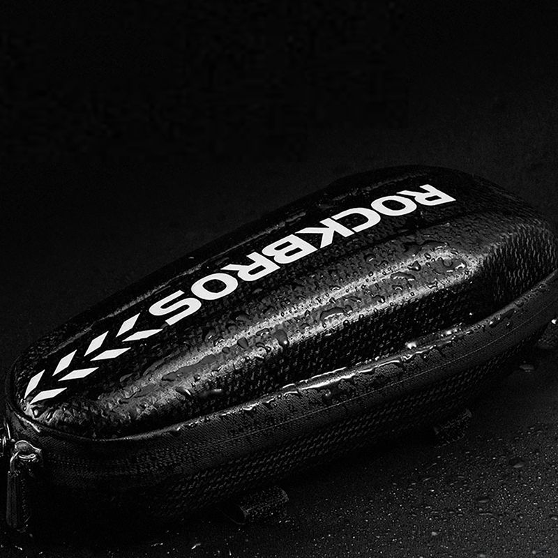 Cyklistická brašna na rám Rockbros B61 Bike Tube Bag L black 4