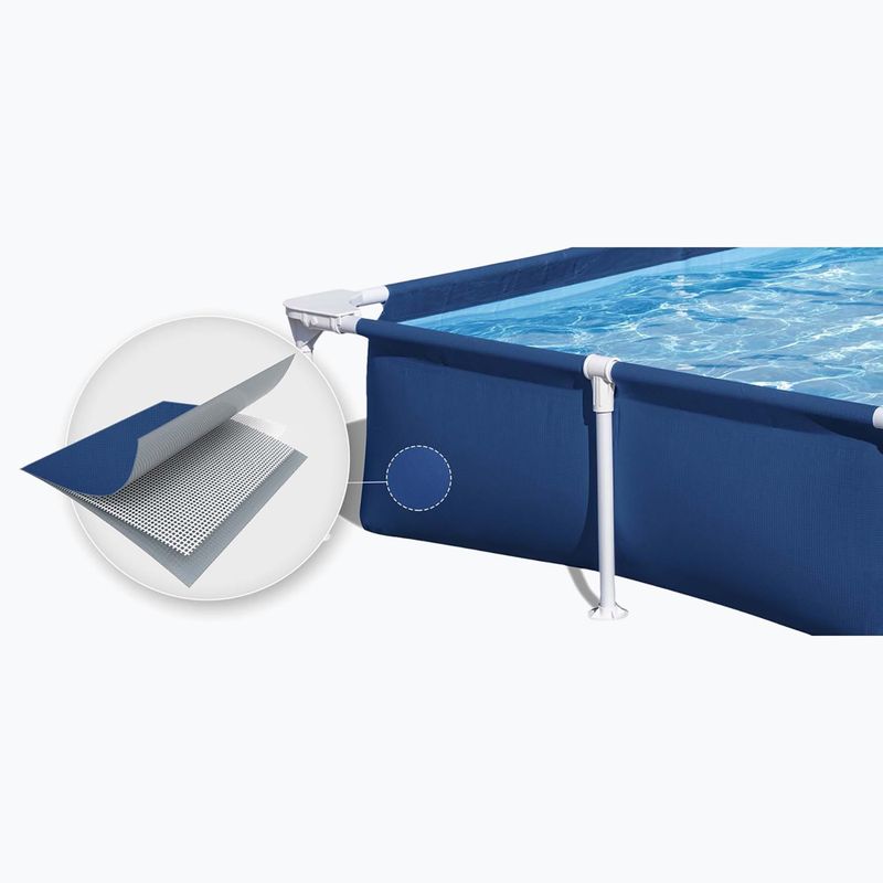 Bazén s kovovou konstrukcí  Bestway Steel Pro Pool 221 cm modrý  3