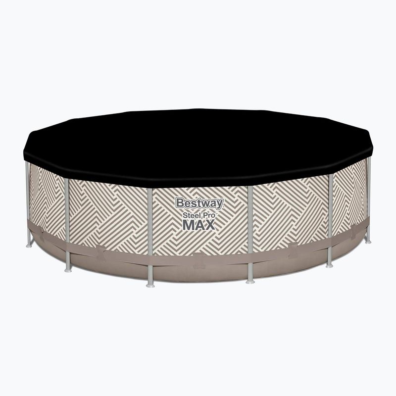 Bazén s kovovou konstrukcí  Bestway Steel Pro Max Pool Set 396 x 107 cm béžový 5