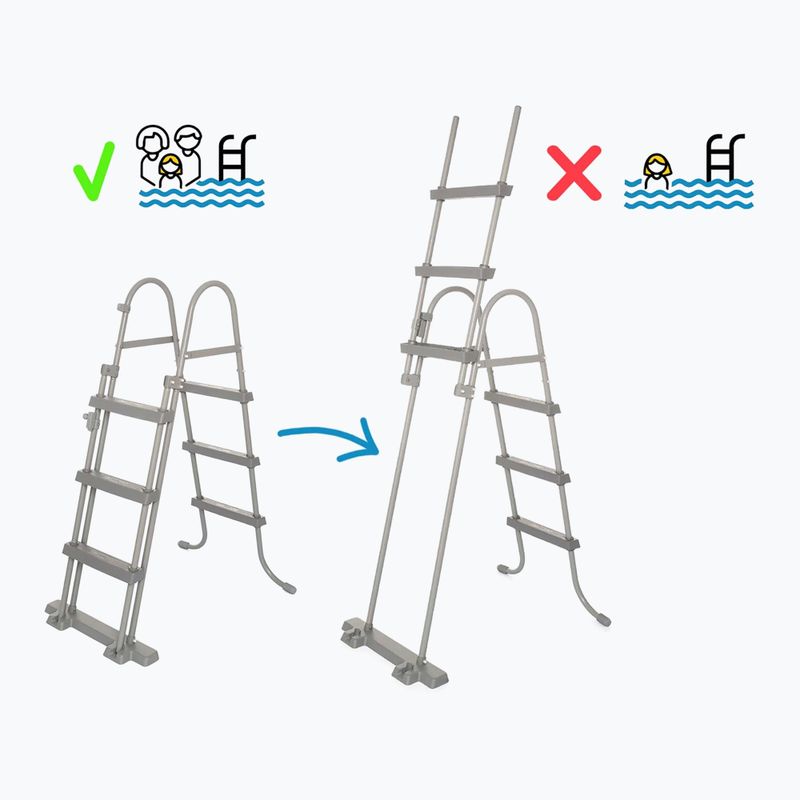 Bazén s kovovou konstrukcí  Bestway Steel Pro Max Pool Set 396 x 107 cm béžový 9