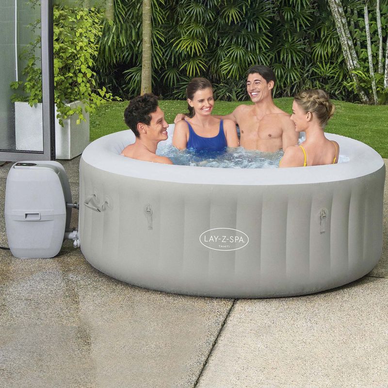Bestway Lay-Z-Spa Nafukovací vířivka Tahiti bílý 60007 4