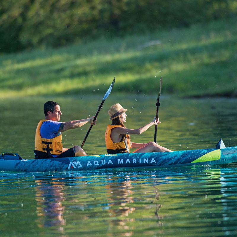 Nafukovací kajak pro 2 osoby 13'6″ AquaMarina Versatile/ Whitewater Kayak blue Steam-412 13