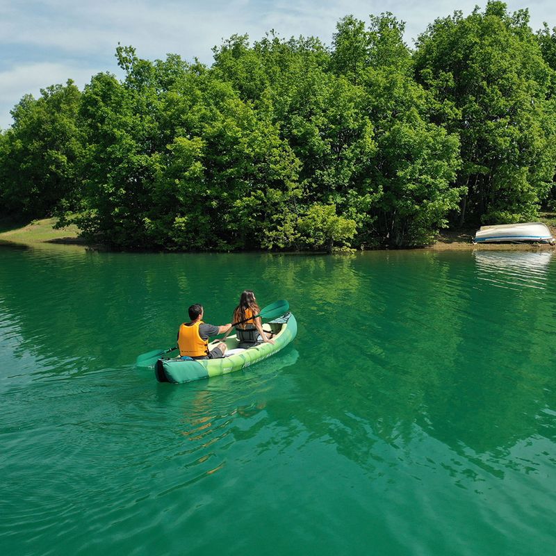 AquaMarina Rekreační kanoe Nafukovací kajak pro 3 osoby 12'2″ Ripple-370 zelený 17