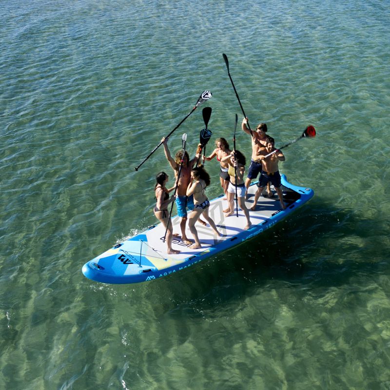 Prkno SUP Aqua Marina Mega - Group iSUP, 5.5m/20cm modré BT-20ME 6