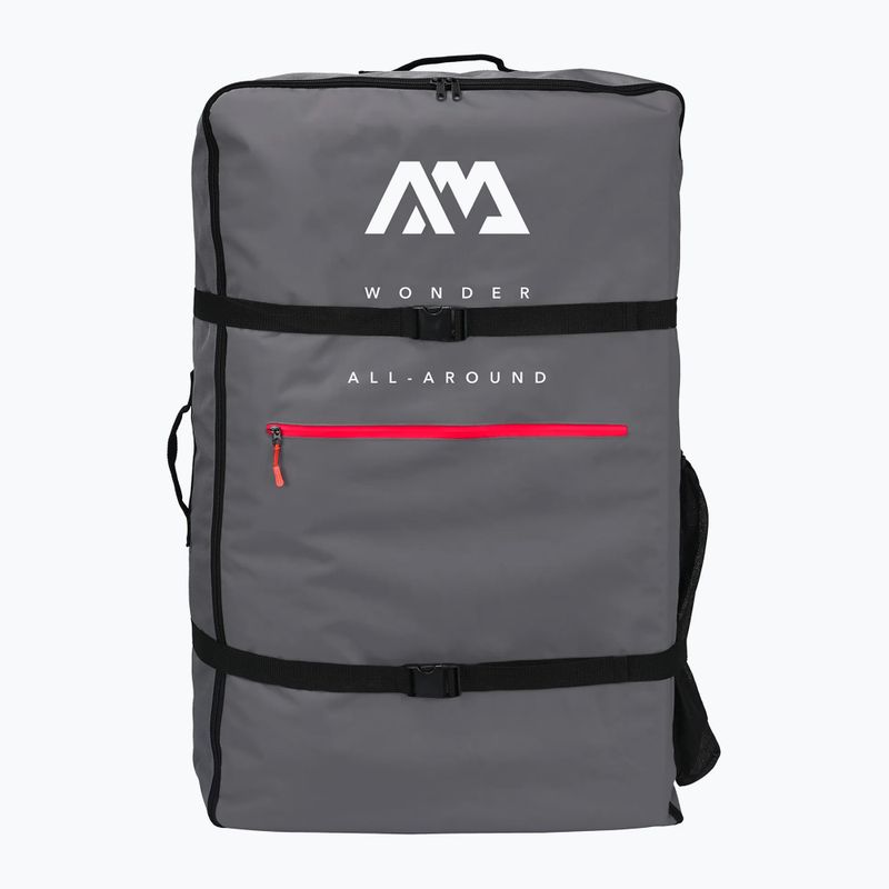 Vysokotlaký nafukovací kajak pro 1 osobu 12'4″ AquaMarina Tomahawk grey Air-K 375 9