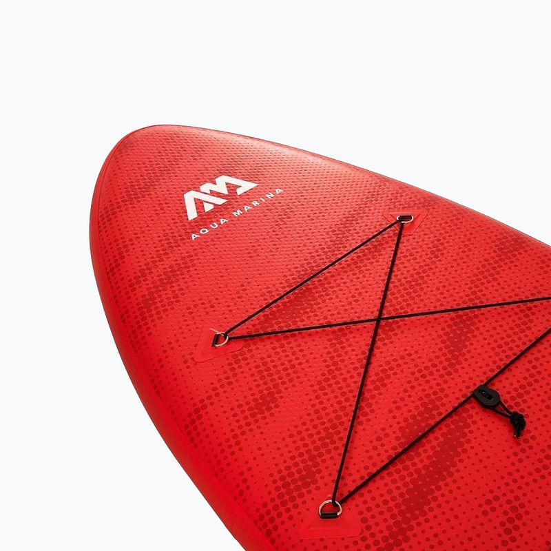 Prkno SUP Aqua Marina Monster - All-Around iSUP, 3,66 m/15 cm, s pádlem a bezpečnostním vodítkem červené BT-21MOP 6