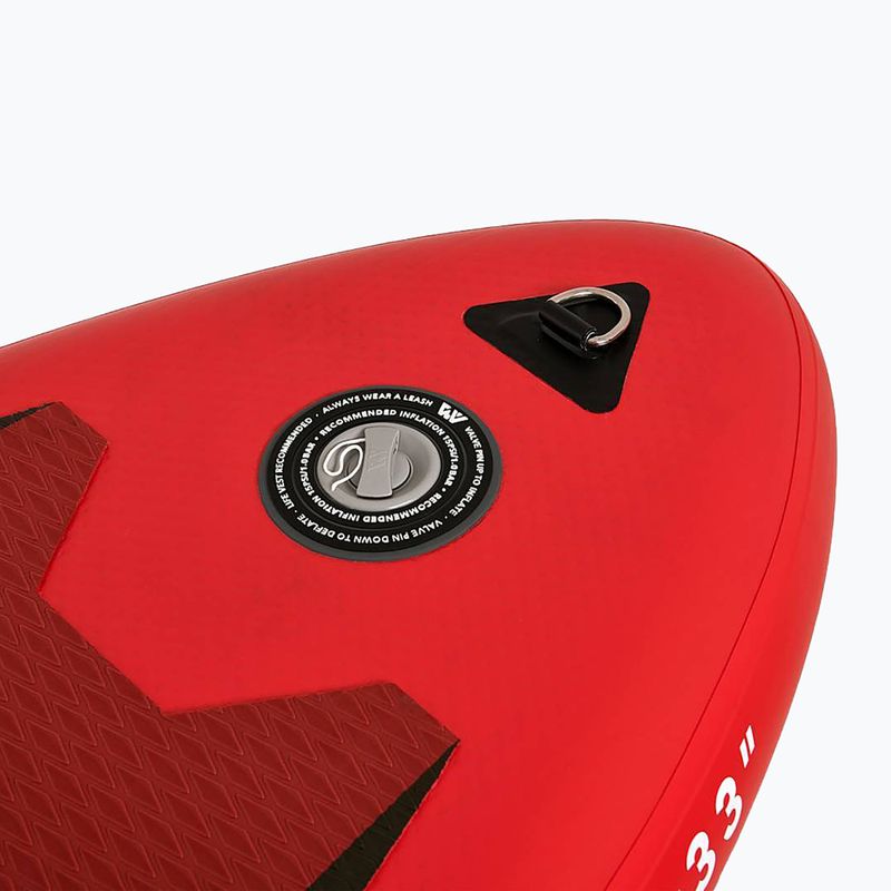 Prkno SUP Aqua Marina Monster - All-Around iSUP, 3,66 m/15 cm, s pádlem a bezpečnostním vodítkem červené BT-21MOP 9