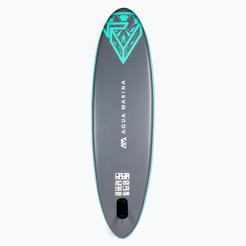 Prkno SUP Aqua Marina Dhyana - Yoga iSUP, 3,36 m/15 cm, s pádlem a bezpečnostním vodítkem šedé BT-21DHP 4