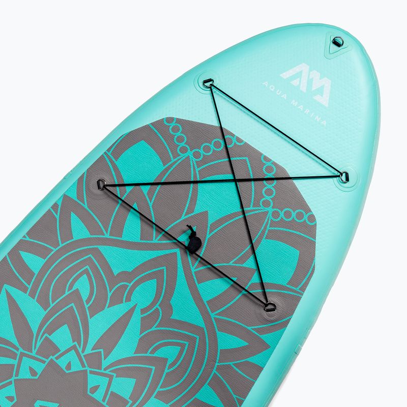Prkno SUP Aqua Marina Dhyana - Yoga iSUP, 3,36 m/15 cm, s pádlem a bezpečnostním vodítkem šedé BT-21DHP 6