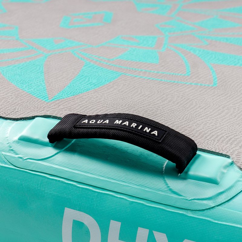 Prkno SUP Aqua Marina Dhyana - Yoga iSUP, 3,36 m/15 cm, s pádlem a bezpečnostním vodítkem šedé BT-21DHP 7