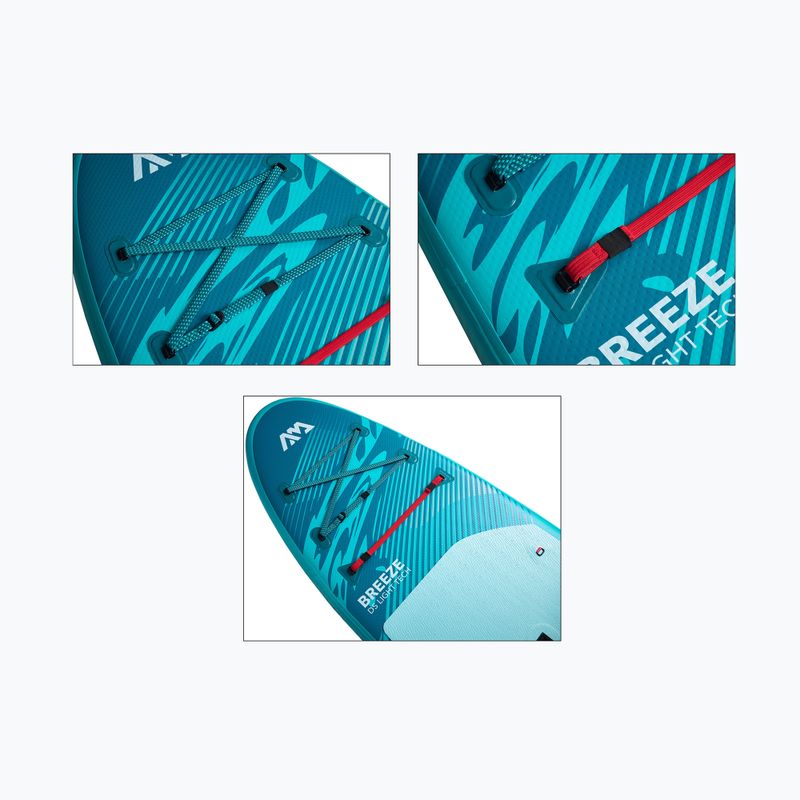 SUP deska Aqua Marina Breeze All-around iSUP 9ʼ10" silver tree 7