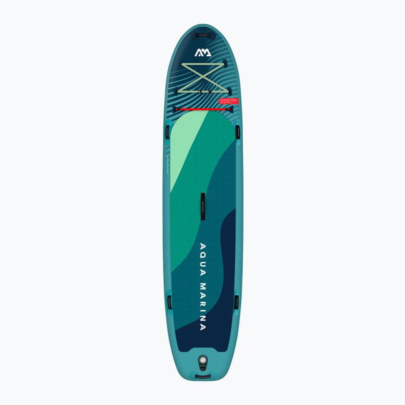 Nafukovací paddleboard sada Aqua Marina Super Trip Essential 12'6" dark green 2