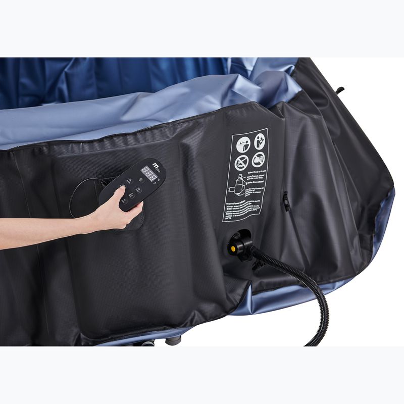 Vířivka pro 6 osob  MSpa Comfort Bergen grey/anthracite 6